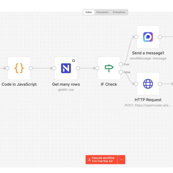 Чат бот MAX + n8n
